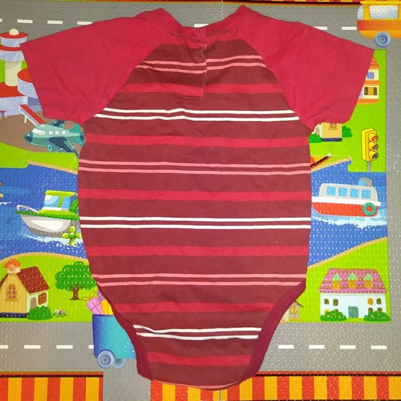 Baby Fresh Chameleon striped short sleeve bodysuit - Picture 2 of 5
